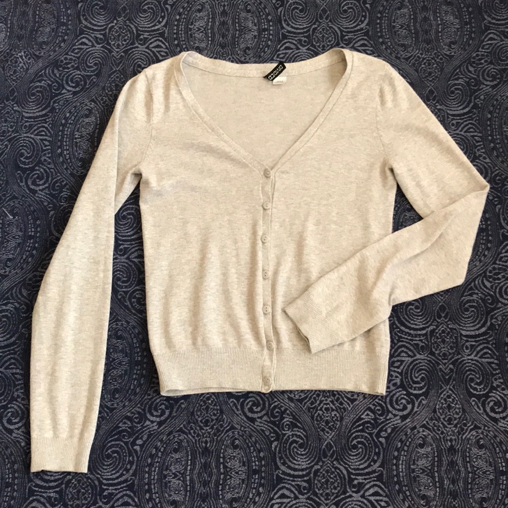 Gray H&M cardigan